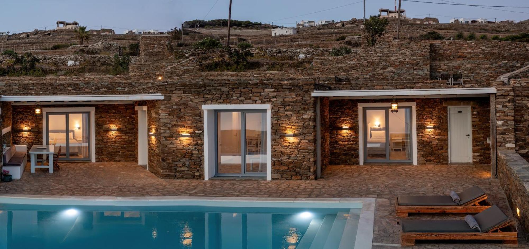 Arnados Villa Leonora Tinos מראה חיצוני תמונה