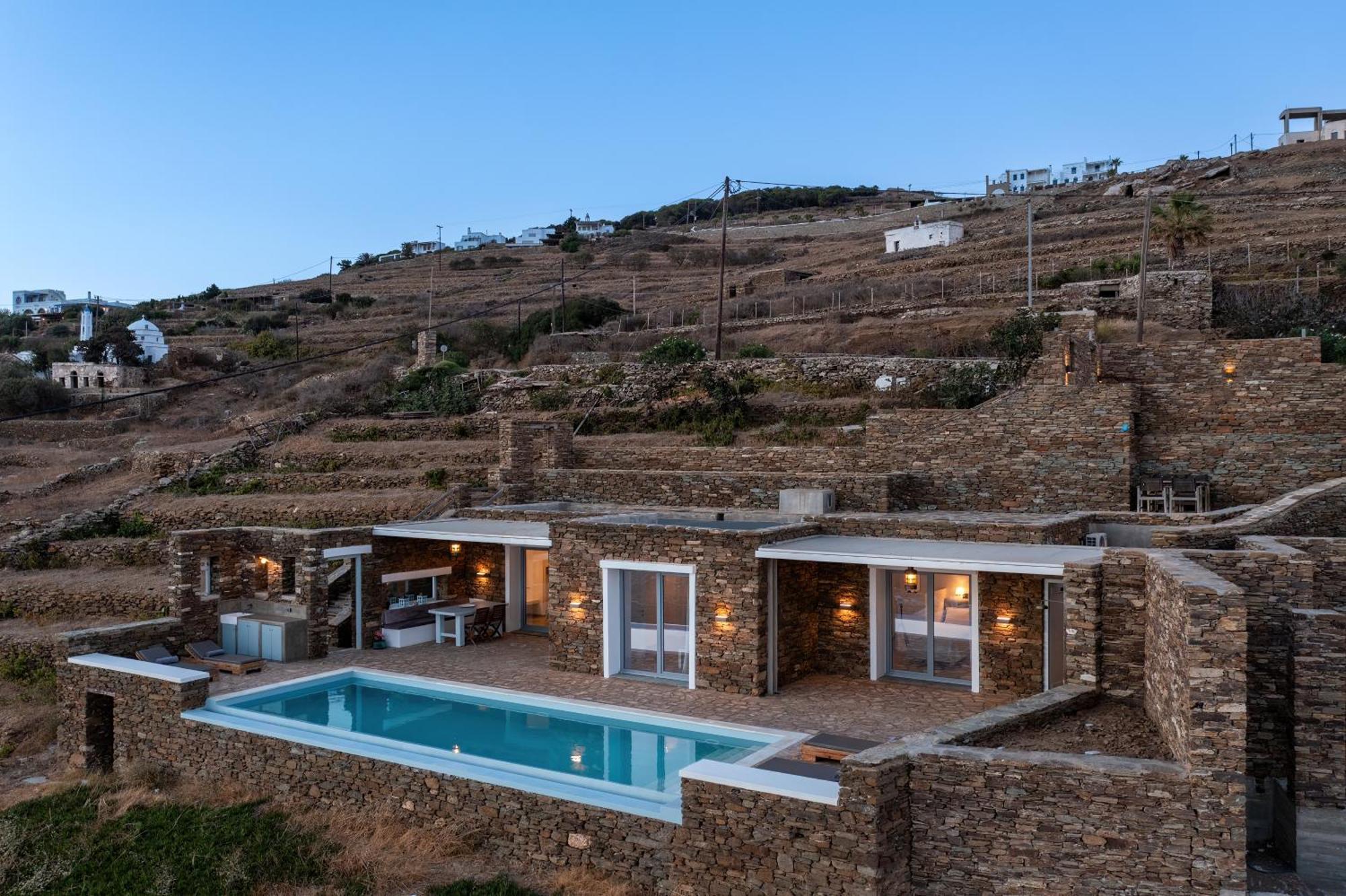 Arnados Villa Leonora Tinos מראה חיצוני תמונה